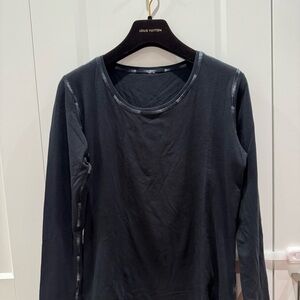 Lululemon Athletica Dark Gray Long Sleeve Tee